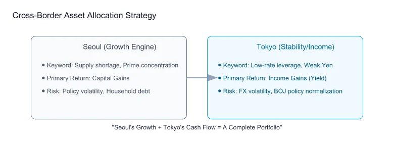 Seoul-Tokyo Investment Synergy Matrix
