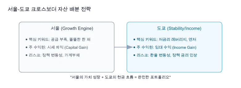 한일 부동산 투자 시너지 매트릭스