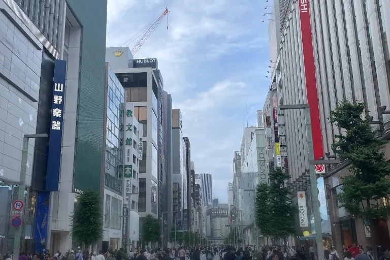 Ginza Chuo-dori Pedestrian Paradise
