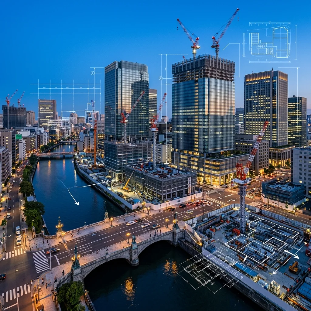 Nihonbashi Redevelopment Roadmap: Three Axes to Read Mitsui-Led Follow-On Projects