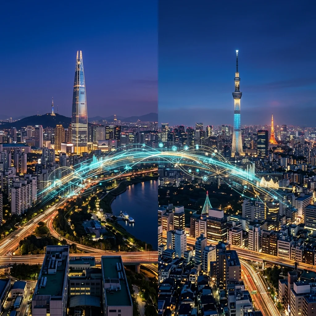 Seoul and Tokyo: Reading Two Markets as One Global Corridor