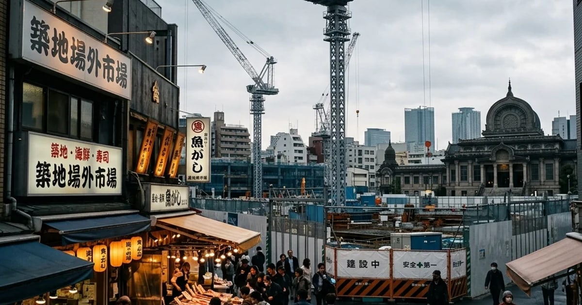 Tsukiji: Tokyo's Last Empty Lot Is Changing